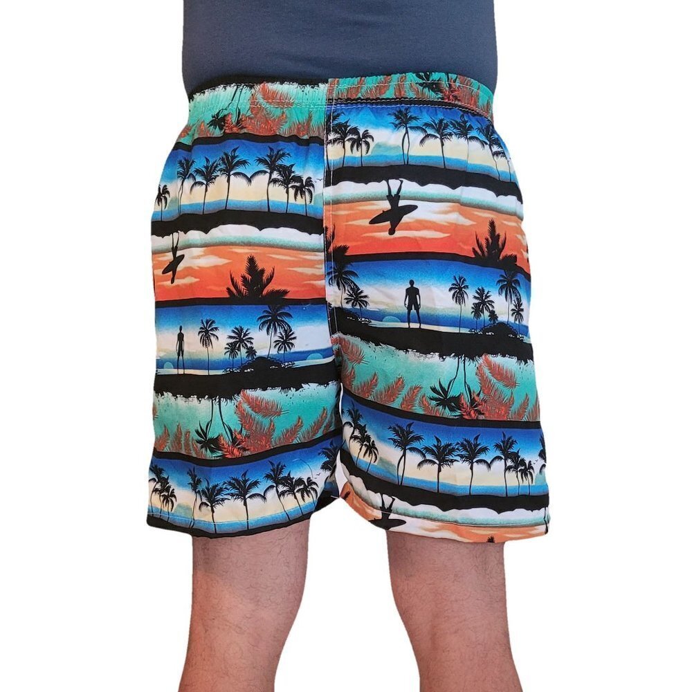 Men Swimming Trunks, Swim Shorts, Beach Swimwear - Picture 3 of 6